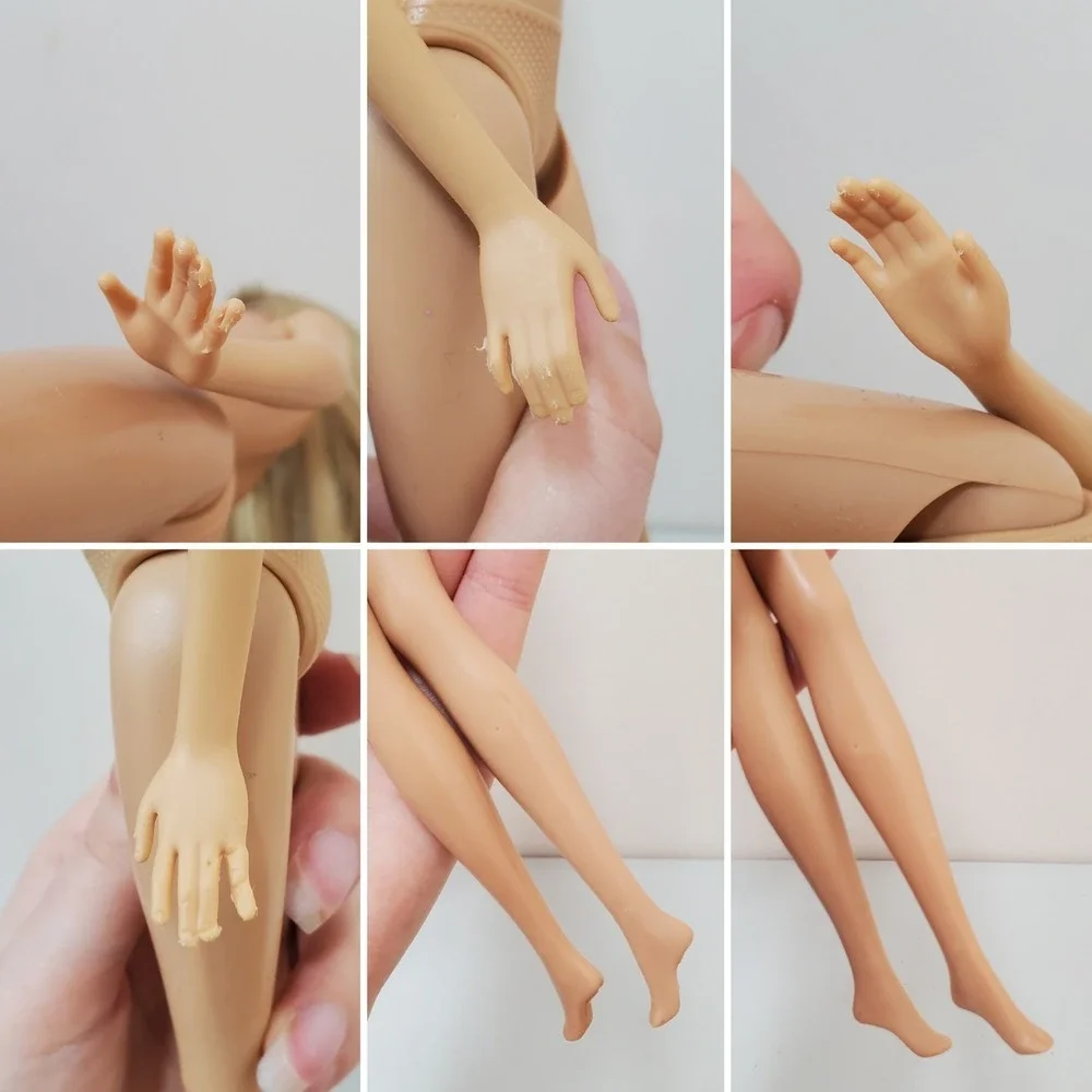2008 Barbie TRU Fashion Gift Set Toys R‎ Us Exclusive Blue Nude Doll Only